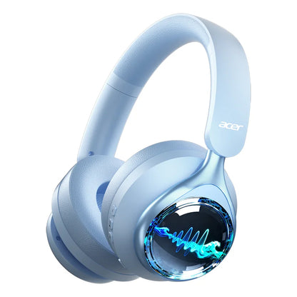 Nouveaux écouteurs sans fil Acer OHR712 Bluetooth 6.0, écouteurs pliables supra-auriculaires 360 °   Effet sonore spatial pour les voyages, la maison et le bureau