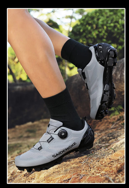 Sapatilhas de Ciclismo Unissexo Novas Profissionais Leves Luxyry Originais para Estrada em Borracha MTB Corrida Bicicleta Moda Bike Street Sports