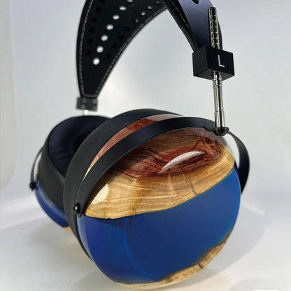Kit de coque pour écouteurs DIY Walnut pour écouteurs. Accessoires pour écouteurs supra-auriculaires