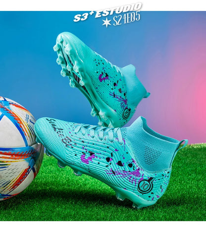 Chuteiras de futebol para homem, sapatos de futebol, chuteiras de futebol para rapazes, chuteiras de futebol para crianças, ténis, chuteiras de futebol unissexo