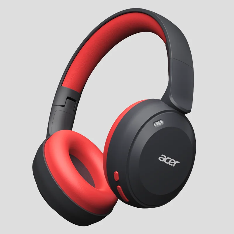Acer Kids – écouteurs Bluetooth 6.0, limiteur de volume 85/94dB, écouteurs supra-auriculaires sans fil pliables pour IPad, temps de lecture de 60 heures pour les voyages