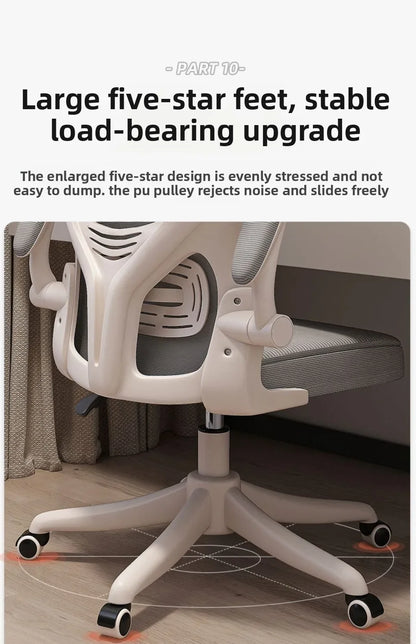Ergonomic Chair,home Computer Chair,comfortable Sedentary Student Study Chair,dormitory Backrest, E-sports Chairs, Office Chairs