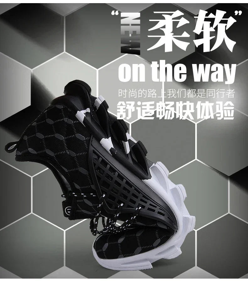 Men's Sports Shoes Breathable Casual Walking Shoes Men's Fashion Clothing Tennis Sports Shoes