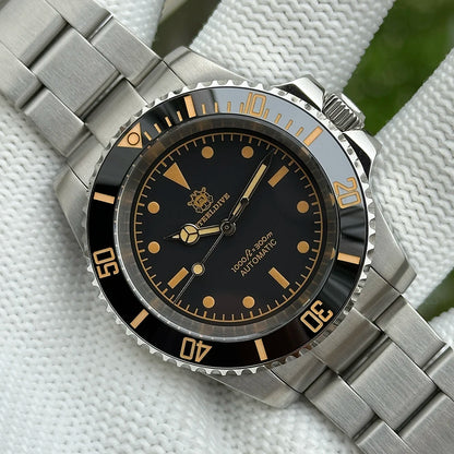 STEELDIVE SD1954V Ceramic Bezel 41MM Stainless Steel Case 300M Waterproof Vintage Luminous NH35 Automatic Men's Dive Watch