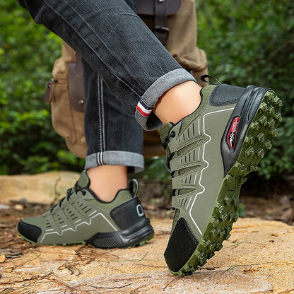 Men's Lockless Cycling Shoes,Outdoor Mountain Cross-Country Non-slip Hiking shoes,Breathable Sports Shoes,Road Cycling Shoes