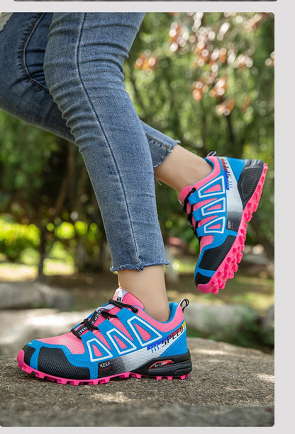 Pánské turistické boty, outdoorové sportovní boty, turistické boty se šněrováním, dámské turistické sportovní boty, protiskluzové lovecké taktické sportovní boty