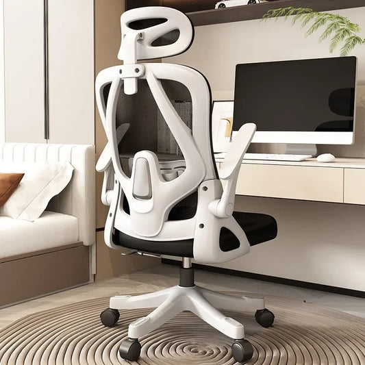 Chaise de bureau, chaise d'ordinateur, chaise ergonomique, chaise confortable pour la maison, chaise de dortoir, chaise d'étude