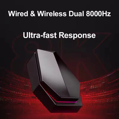 Mouse da gaming wireless ATK BlazingSky F1 Extreme PAW3950 Ultra Dual-Mode 8000Hz 35g leggero per e-sport FPS