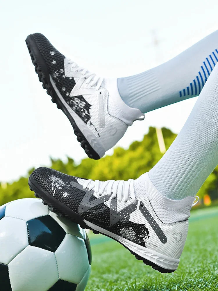 Scarpe da calcio da uomo, scarpe da calcio Society, scarpe da calcio professionali, scarpe da calcio da campo veloce al coperto, scarpe da ginnastica da ragazzo, allenamento originale
