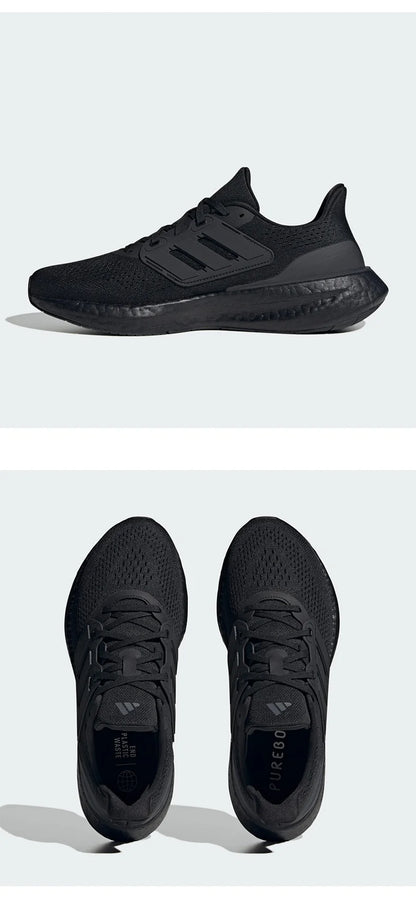 Adidas véritable nouveau unisexe sport respirant bas à lacets chaussures de course IF4840