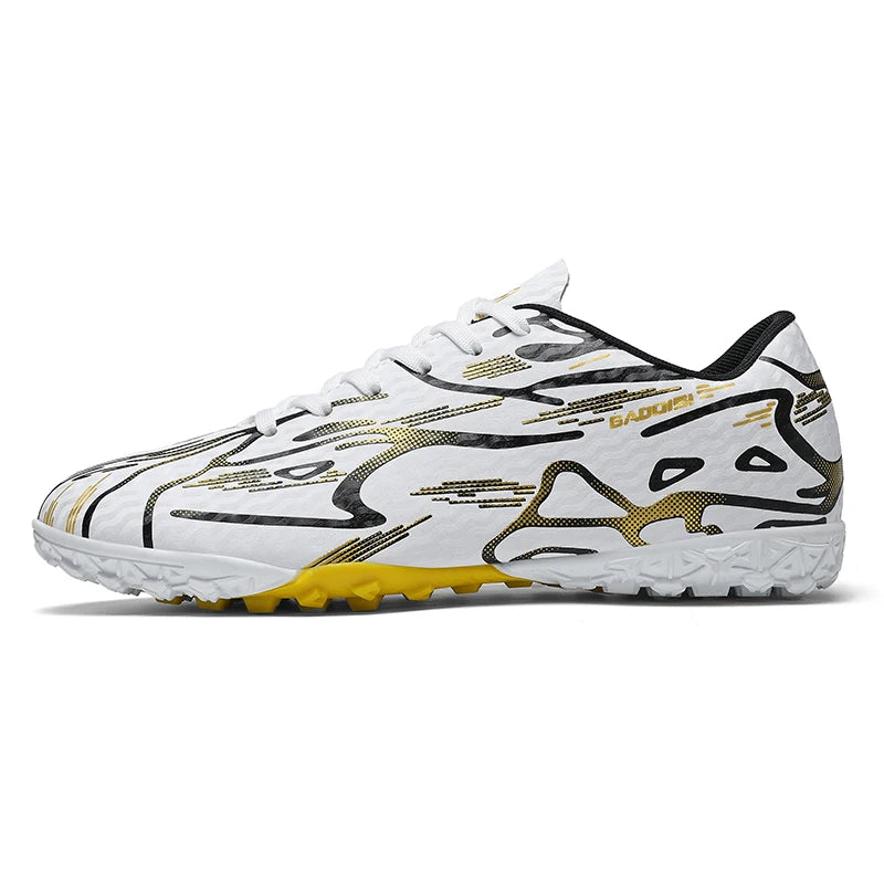 Chaussures de Football pour hommes et femmes, baskets de Futsal, antidérapantes, pour l'extérieur, pour enfants, chaussures d'entraînement professionnelles pour jeunes, offre spéciale