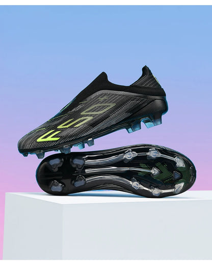 New Men Football Boots Match Grass Cleats High-quality Soccer Shoes Futsal Sneakers Non-Slip Indoor Hot-selling High-top Outdoor