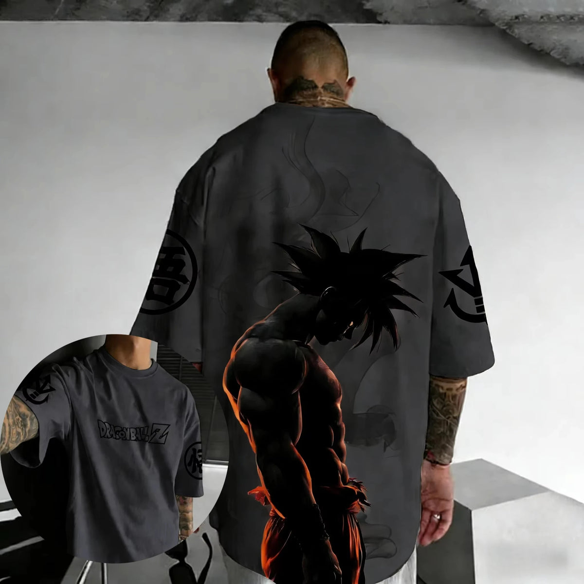 Pánske tričko s motívom japonského anime Dragon Ball, chlapčenské a detské tričko v štýle Harajuku s krátkym rukávom, detské tričko s Gokom, letné módne oblečenie