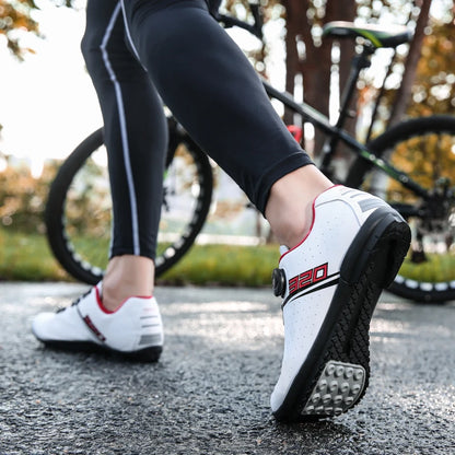 New Cycling Shoes MTB Cycling Men's Sports Shoes Self-Locking Speed Road Cycling Sports Shoes Women's SPD Cleats Cycling Shoes
