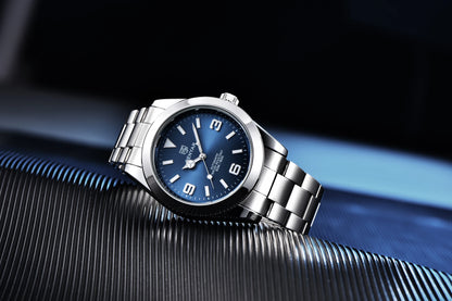BENYAR 2025 Nuovo orologio meccanico automatico da uomo, stile business e sportivo di lusso, impermeabile 50M, orologio da uomo