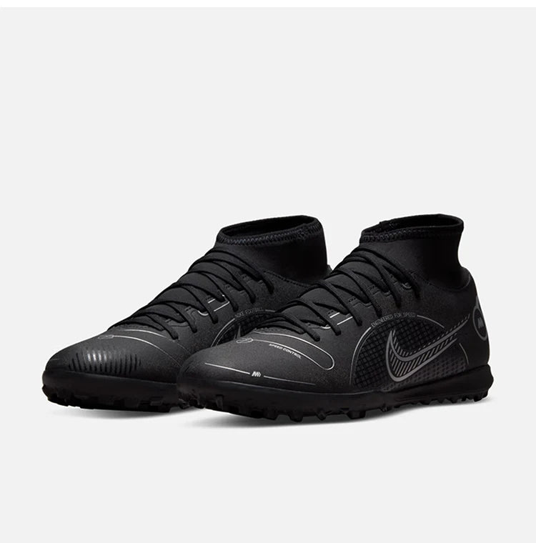 Nike Genuine UPERFLY 8 TF Men's and Women's Training Durable Football Shoes DJ2909-007