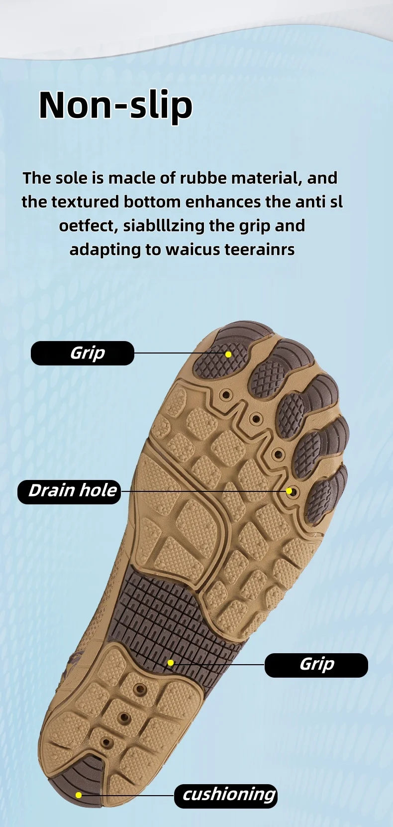 Barefoot Shoes – pánské a dámské outdoorové plážové boty, rychleschnoucí protiskluzové boty, boty pro vodní sporty, indoorové fitness boty, sportovní boty