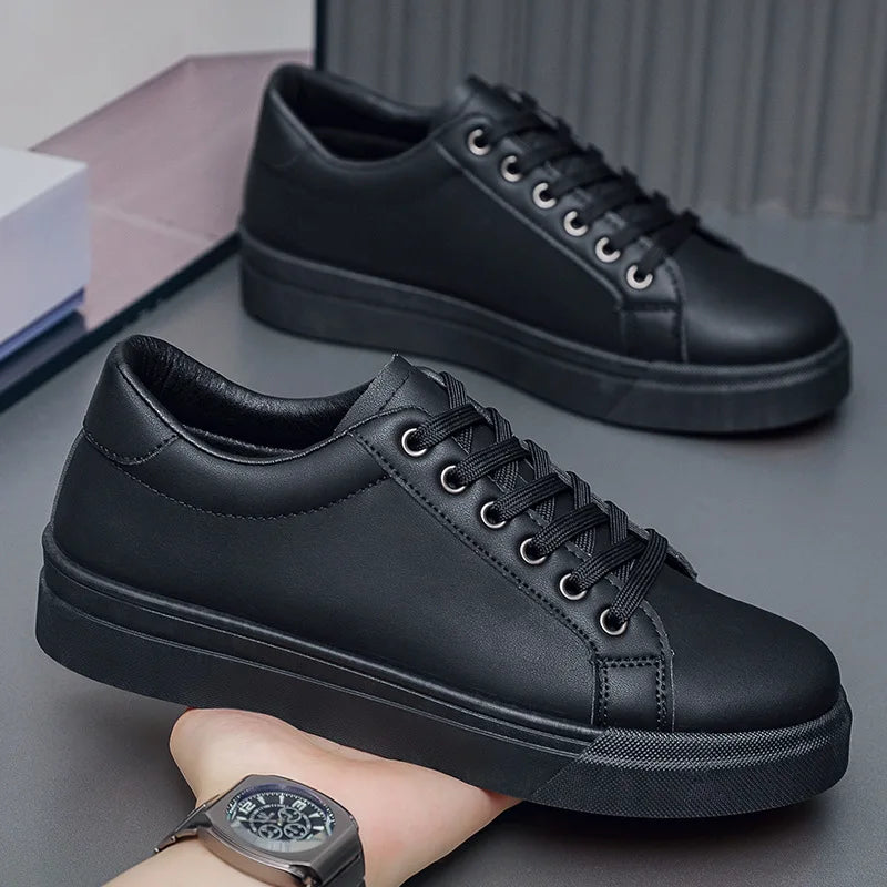 Nejprodávanější módní pánské boty na skateboard, trendy bílé boty, studentské sportovní a volnočasové boty, univerzální pánské boty