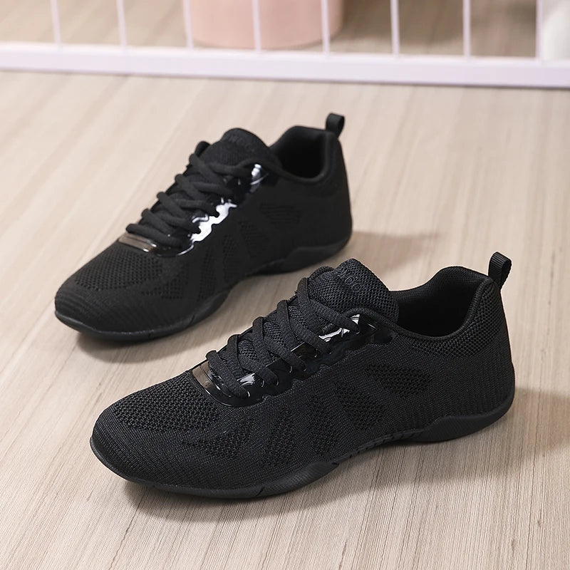 Marwoo Girls White Cheer Dance Sneakers Kids Lightweight Cheerleading Training Walking Tennis Womens Fashion Sports Shoes 2316