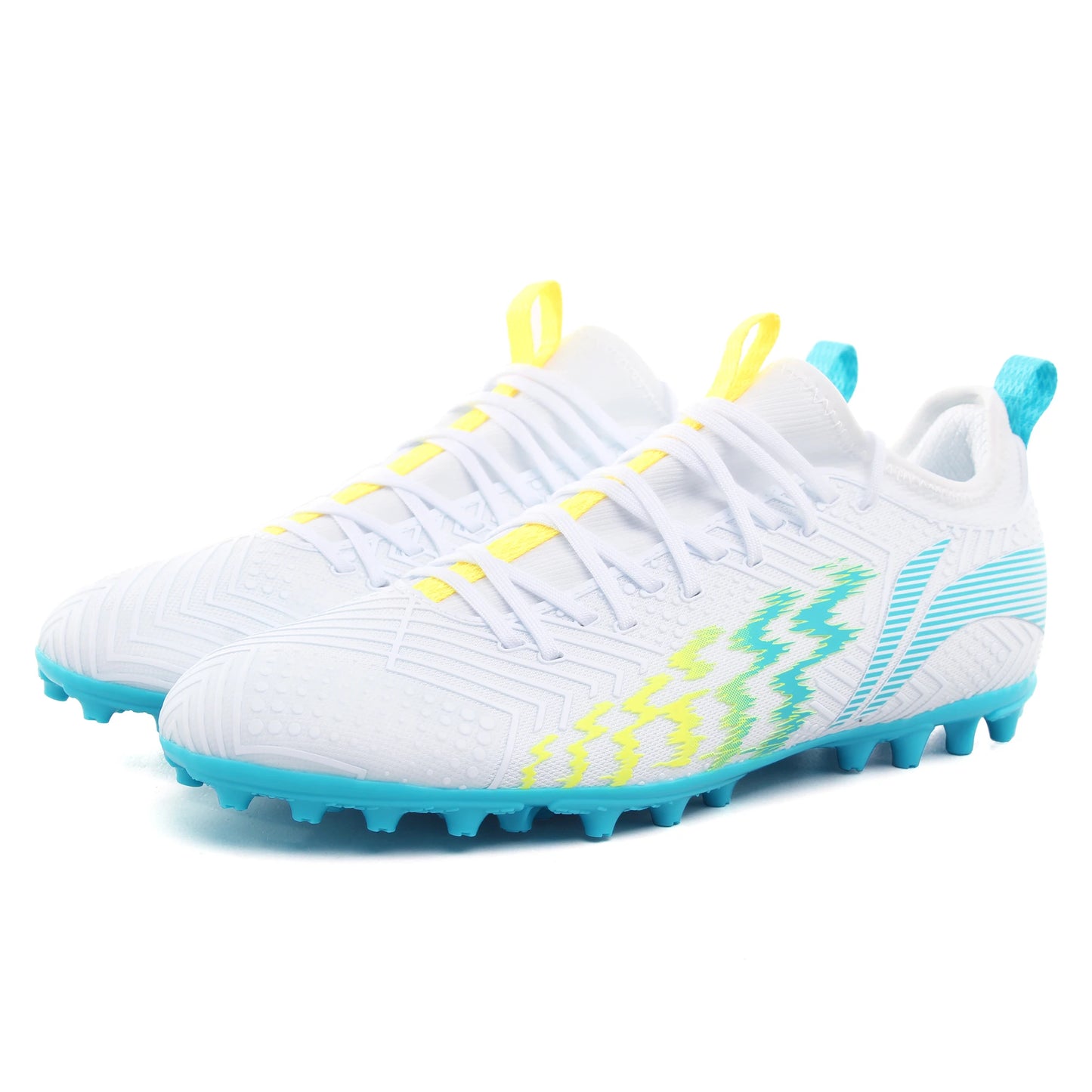 Li-Ning Men's Football Shoes AG Ground Breathable Anti-Slippery Sport Soccer Shoes LINING Footwear Wearable Sneakers YSFU015