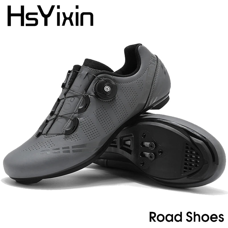 MTB cycling shoes breathable men and women off-road mountain bike cycling shoes self-locking speed mountain bike pedal shoes