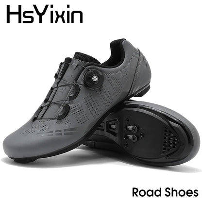 MTB cycling shoes breathable men and women off-road mountain bike cycling shoes self-locking speed mountain bike pedal shoes
