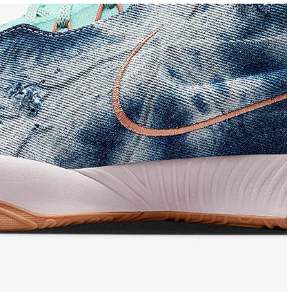 Nike Genuine 2024 New Men's Practical Shock-Absorbing Sport Basketball Shoes HF5466-300