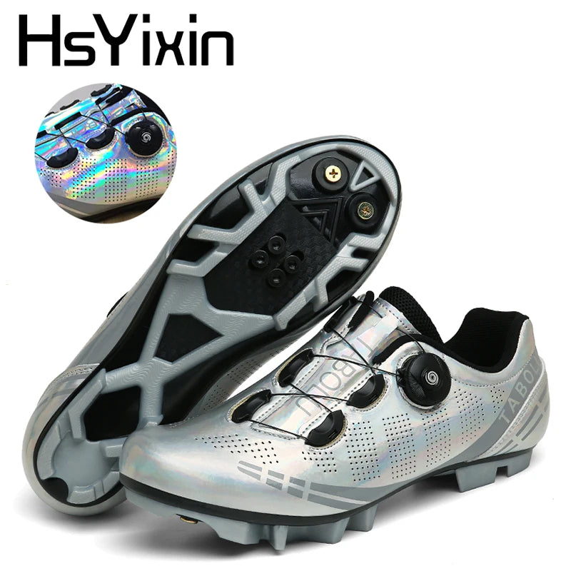 MTB cycling shoes breathable men and women off-road mountain bike cycling shoes self-locking speed mountain bike pedal shoes