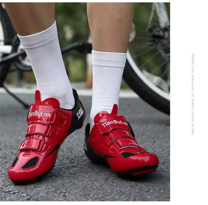 Unisex Cycling Sneakers Road Women Cycling Shoes Nonslip Men Mountain Bike Shoes Racing SPD Outdoor Zapatillas Ciclismo Mtb