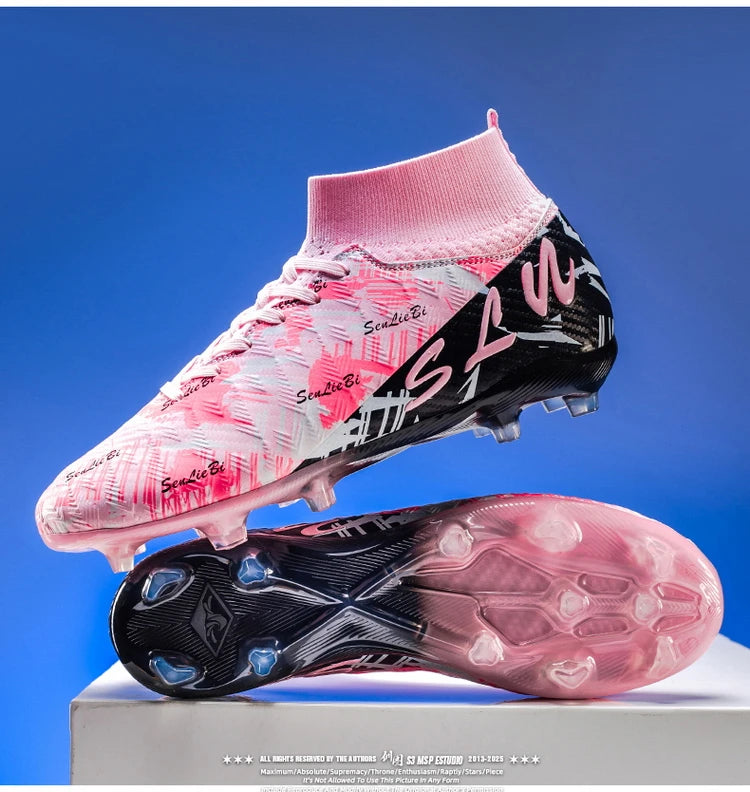 Professional Football Boots Men Soccer Shoes Society Football Cleats FG Ultralight Training Soccer Sneakers Outdoor Sports Shoe