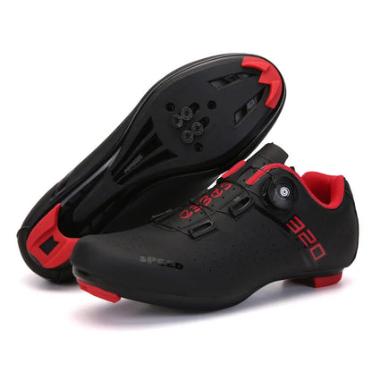 Men Cycling Shoes Road Cycling Sports Shoes Women MTB Racing Competition Self-Locking Cycling Shoes Spd Cleats Cycling Shoes