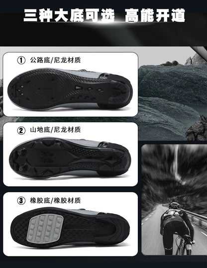 Sapatilhas de Ciclismo Unissexo Novas Profissionais Leves Luxyry Originais para Estrada em Borracha MTB Corrida Bicicleta Moda Bike Street Sports