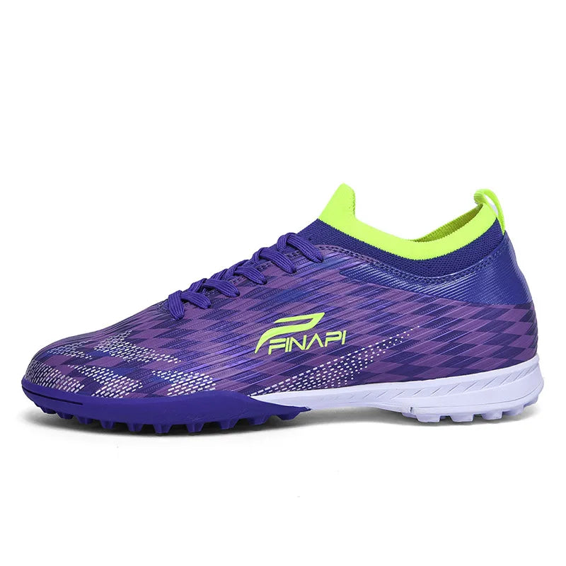 Nuove scarpe da calcio da uomo di alta qualità, tacchetti da partita per indoor, scarpe da calcio outdoor best seller per erba, futsal alte antiscivolo