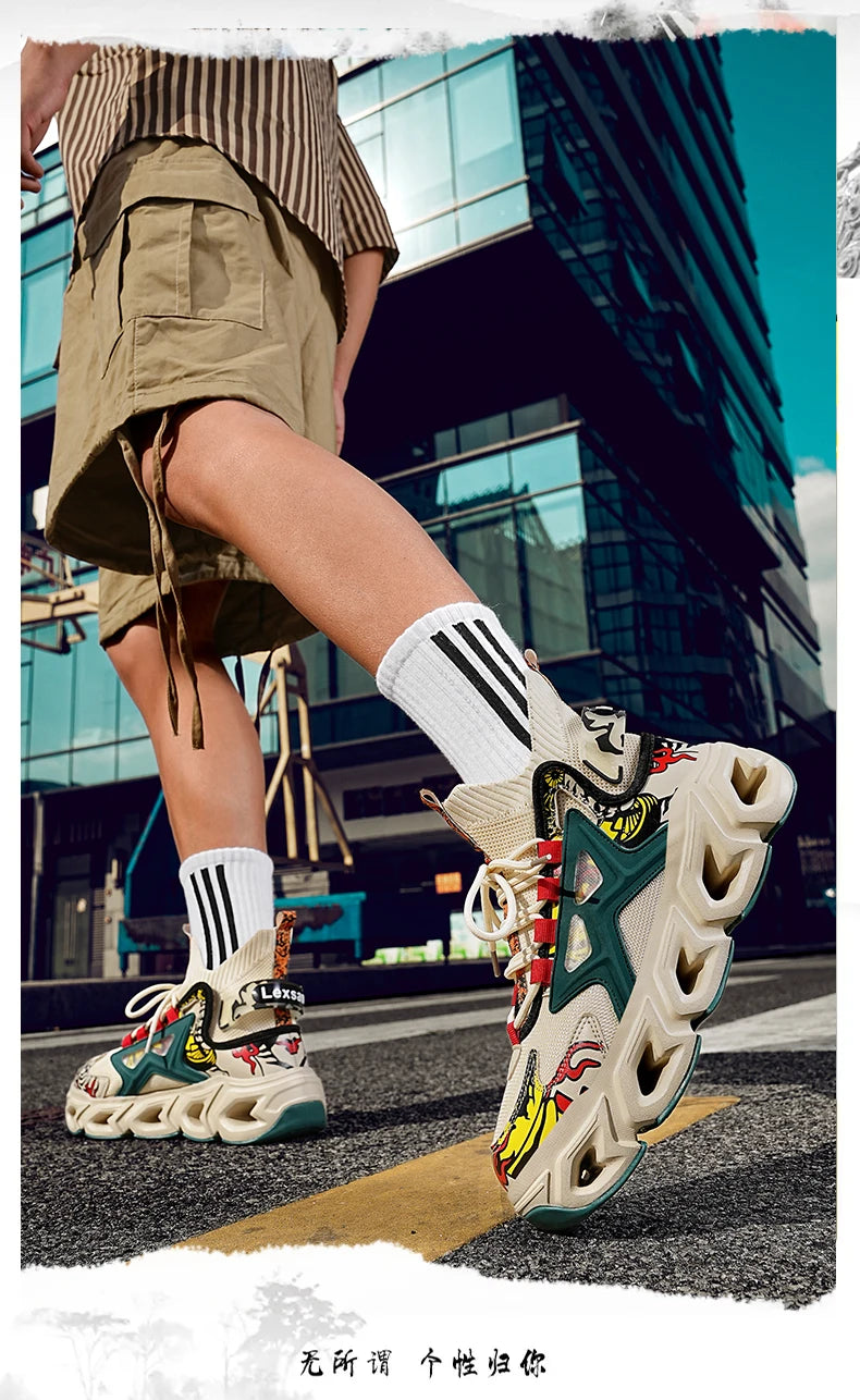Men's Sneakers Male Casual Men's Shoes Tennis Luxury Shoes Trainer Race Breathable Shoes Fashion Running Shoes for Women
