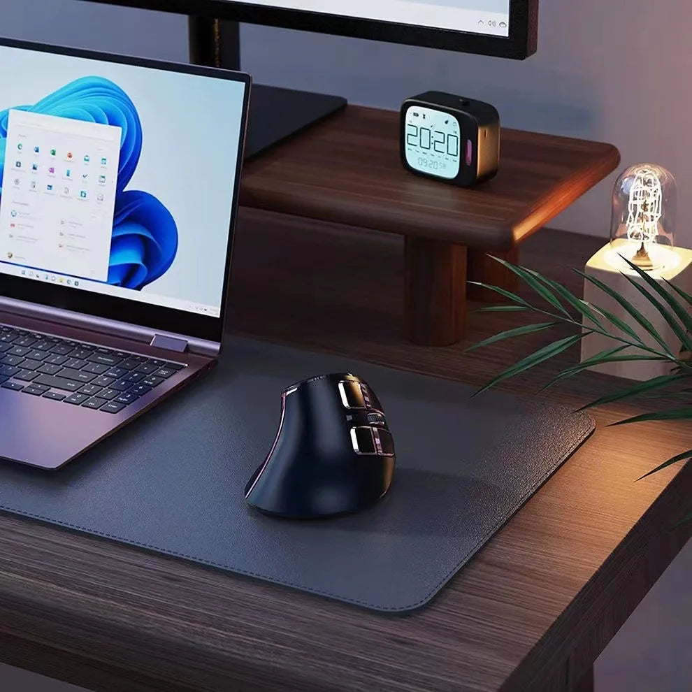 Original IHOYI Bluetooth Vertical Mouse Wireless USB2.4 the third Mock Examination Charging Human Laptop Desktop Mouse Mute