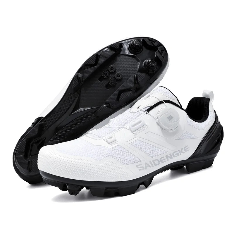 Sapatilhas de Ciclismo Unissexo Novas Profissionais Leves Luxyry Originais para Estrada em Borracha MTB Corrida Bicicleta Moda Bike Street Sports