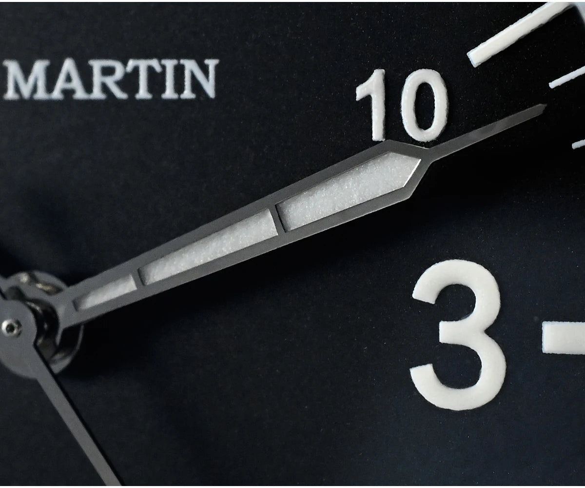 San Martin Men Pilot Watch 37mm Miyota 8215 Fashion Simple Style Military Automatic Mechanical Watches 100m Waterproof BGW-9