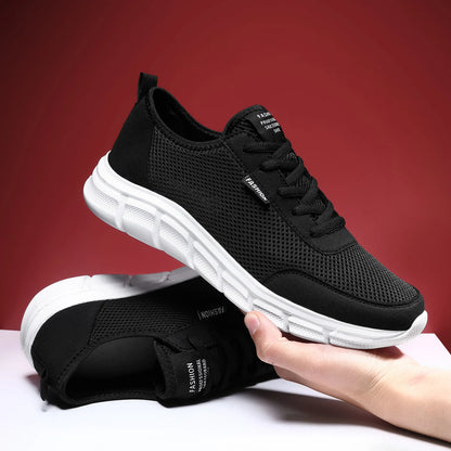 Men's Summer Sneakers Casual Running Shoes Breathable Walking Mesh Lightweight Sports Shoes Comfortable Fashion Shoes Zapatillas