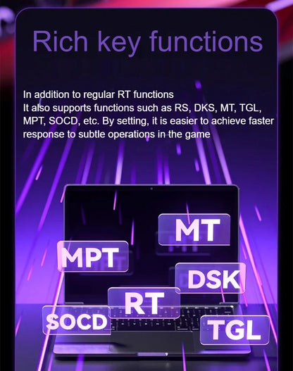 AULA WIN60 HE Magnetic  Keyboard Wired Trigger 8K Return Esports Gamer Customize RGB Mechanical Gaming Keyboard