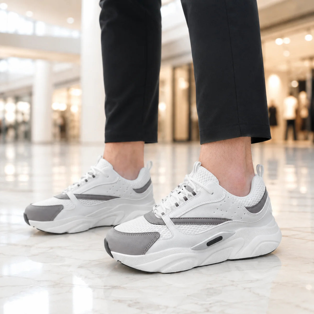 Chaussures décontractées pour hommes, sans logo, semelle épaisse, respirantes, baskets tendance, chaussures de marche confortables pour hommes, zapatillas hombre, chaussures de luxe pour hommes.