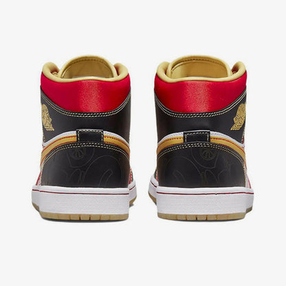 Nike Genuine Air Jordan 1 Mid SE GC Men's and Women's Basketball Shoes DV0576-176