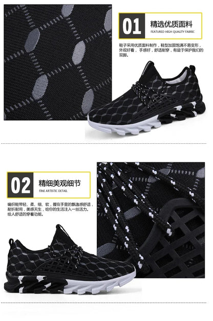 Men's Sports Shoes Breathable Casual Walking Shoes Men's Fashion Clothing Tennis Sports Shoes