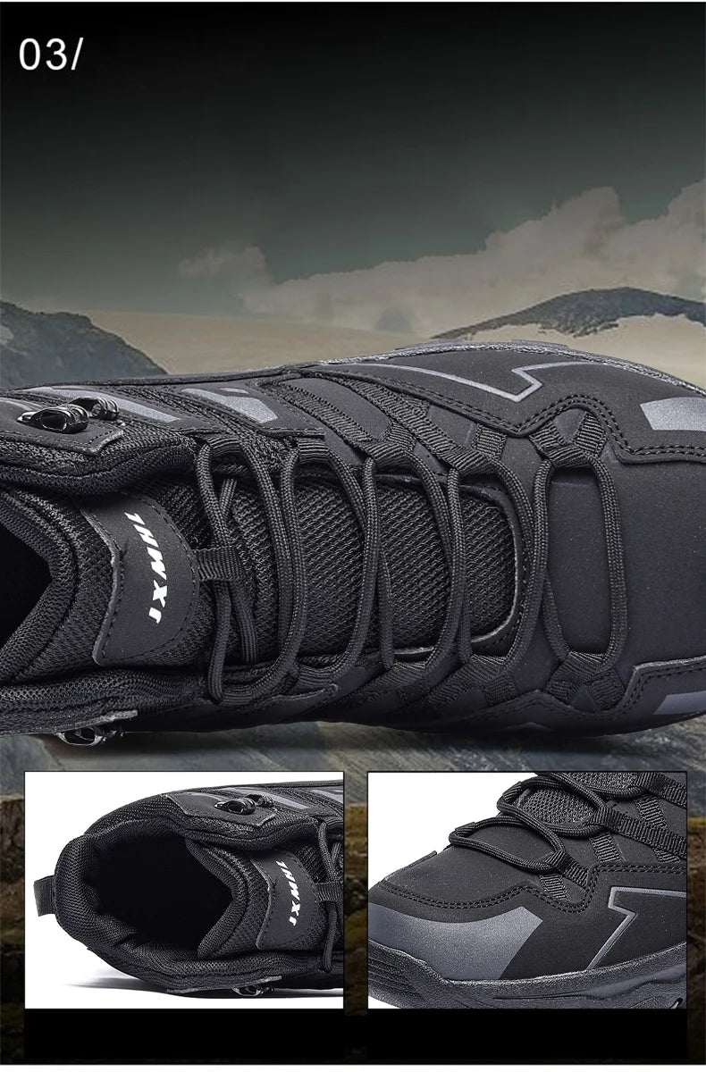 Zapatillas de senderismo unisex, zapatillas deportivas para actividades al aire libre, botas de acampada, zapatillas impermeables de mujer para caminar, zapatillas de senderismo antideslizantes
