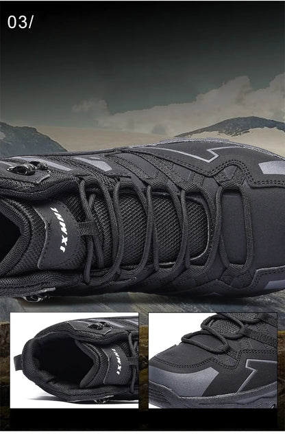 Zapatillas de senderismo unisex, zapatillas deportivas para actividades al aire libre, botas de acampada, zapatillas impermeables de mujer para caminar, zapatillas de senderismo antideslizantes