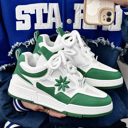 Zapatillas de moda para hombre, estilo urbano y skate, de marca de lujo, para entrenamiento, con malla transpirable, calzado casual masculino