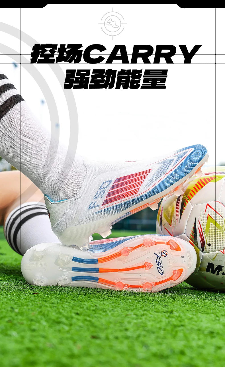 New Men Soccer Shoes Cleats Ultralight Outdoor Professional Football Boots Unisex Hot Sale Women Match FG Sneakers High-quality