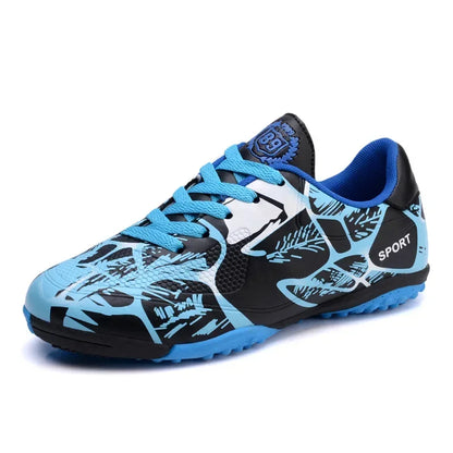 New Men Kids Soccer Shoes Cleats Ultralight Football Boots Boys Non-Slip Grass Adult Professional Training Shoes Drop Shipping