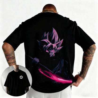 Pánske tričko s potlačou z japonského anime Dragon Ball, Majin Buu, chlapčenské, detské, Harajuku, s krátkym rukávom, detské tričko Goku, letné oblečenie