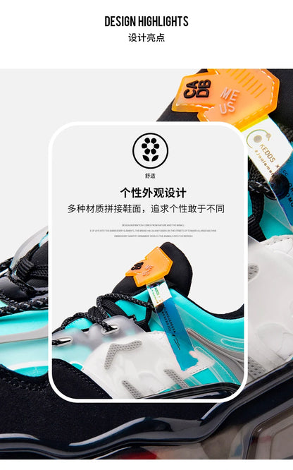 Luxury Men's Sneakers, Casual Breathable Trainer, Race Fashion Loafers, Running Shoes for Men Tennis