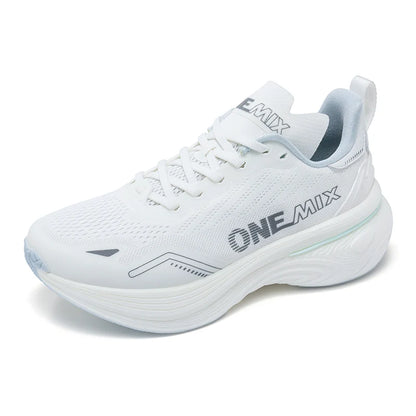 ONEMIX 2026 Jogging Running Shoes, Unisex Lightweight Sneakers, Road Wear-Resistant Fashion Sports Fitness Shoes